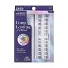 KISS imPRESS Falsies Long Lasting Self Adhesive Eyelashes, ‘Demi Edgy’, 5 Day Extended Wear, 24 Natural Volume Lash Clusters (5,6,8,10,12, & 14mm), Precision Non-Stick Applicator(Demi Wispy)