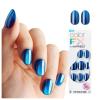 KISS imPRESS No Glue Mani Press On Nails, Color FX, ‘After Hours’, Medium Green, Short Size, Squoval Shape, Includes 30 Nails, Prep Pad, Instructions Sheet, 1 Manicure Stick, 1 Mini File(Reconnect)