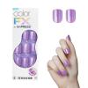 KISS imPRESS No Glue Mani Press On Nails, Color FX, ‘After Hours’, Medium Green, Short Size, Squoval Shape, Includes 30 Nails, Prep Pad, Instructions Sheet, 1 Manicure Stick, 1 Mini File(Wonder)