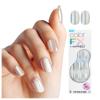 KISS imPRESS No Glue Mani Press On Nails, Color FX, ‘Starstruck’, Beige, Short Size, Squoval Shape, Includes 30 Nails, Prep Pad, Instructions Sheet, 1 Manicure Stick, 1 Mini File(Short Oval)