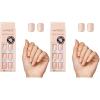 KISS imPRESS No Glue Mani Press On Nails, Color, ‘Self Care’, Pink, Short Size, Squoval Shape, Includes 30 Nails, Prep Pad, Instructions Sheet, 1 Manicure Stick, 1 Mini File(Short (Pack of 2))