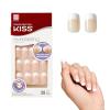 Kiss Everlasting French Nail Manicure, Chip-Free, Flexi-Fit Technology, Real Short, “String of Pearls”, Nail Kit with Pink Nail Glue (Net Wt. 2g / 0.07oz), Mini File, Manicure Stick, and 28 Fake Nails(28 Count (Pack of 1))