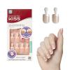 Kiss Everlasting French Nail Manicure, Chip-Free, Flexi-Fit Technology, Real Short, “String of Pearls”, Nail Kit with Pink Nail Glue (Net Wt. 2g / 0.07oz), Mini File, Manicure Stick, and 28 Fake Nails(24 Count (Pack of 1))