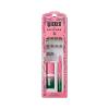 WICKED X FALSCARA False Eyelashes, ‘Munchkinland’, 8mm-10mm Natural Volume, Multicolored Glitter, Lash Extension Kit Includes Mini BOND NET WT 4.5 G (0.15 Oz.), Mini Applicator, & 10 Lash Clusters(Darlingest)