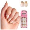 WICKED X imPRESS Press On Nails, ‘Jolly Old Shiz’, Multicolor, Medium Coffin, New Improved Adhesive, Up To 10 Day Hold, Includes 30 Fake Nails, 1 Prep Pad, 1 Manicure Stick, 1 Mini File(Jolly Old Shiz)