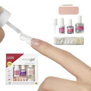 KISS Brush-On Gel Nail Kit(Long)