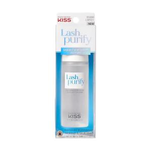 KISS Lash Purify Eye Makeup Remover & False Eyelash Cleanser/Conditioner, Gentle 3-in-1 Formula Removes Lash Glue & Waterproof Makeup, Net Wt. 50 ml (1.69 US fl. oz.)(1 Fl Oz (Pack of 1))