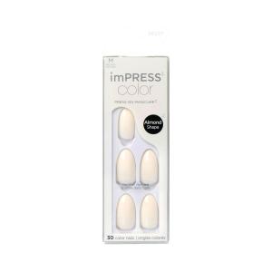 KISS imPRESS Color Press-On Manicure Fake Nails, All Black – Short & Square, Solid Black, Ready To Wear, Chip Proof, Smudge Proof, No Dry Time, Mini File & More | 30 Count(Ballroom)