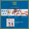 WICKED X imPRESS Press On Nails, ‘Floating Over OZ’, Pink, Short Oval, New Improved Adhesive, Up To 10 Day Hold, Includes 30 Fake Nails, 1 Prep Pad, 1 Manicure Stick, 1 Mini File(Welcome To Shiz)