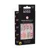 KISS Masterpiece One-Of-A-Kind Luxe Manicure – Long, Square – Members Only, Waterproof, Durable, Flexible, No Damage, Trendy & Intricate Nail Art From Home, Lasts Up to 7 Days | 30 Count(Sweetest Pie)