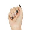 KISS Masterpiece One-Of-A-Kind Luxe Manicure – Long, Square – Members Only, Waterproof, Durable, Flexible, No Damage, Trendy & Intricate Nail Art From Home, Lasts Up to 7 Days | 30 Count(Show My Throne)