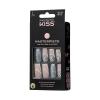 KISS Masterpiece One-Of-A-Kind Luxe Manicure – Long, Square – Members Only, Waterproof, Durable, Flexible, No Damage, Trendy & Intricate Nail Art From Home, Lasts Up to 7 Days | 30 Count(Members Only)