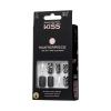 KISS Masterpiece One-Of-A-Kind Luxe Manicure – Long, Square – Members Only, Waterproof, Durable, Flexible, No Damage, Trendy & Intricate Nail Art From Home, Lasts Up to 7 Days | 30 Count(Show My Throne)