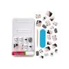 KISS Voguish Fantasy Halloween Nails, Black & Pink, X-Long Length, Stiletto Shape, Pink Gel Nail Glue (2g), Mini Nail File, Manicure Stick, & 28 Fake Nails(Boo-tiful)