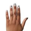 KISS Voguish Fantasy Halloween Nails, Black & Pink, X-Long Length, Stiletto Shape, Pink Gel Nail Glue (2g), Mini Nail File, Manicure Stick, & 28 Fake Nails(Boo-tiful)