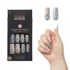 KISS Masterpiece One-Of-A-Kind Luxe Manicure – Long, Square – Members Only, Waterproof, Durable, Flexible, No Damage, Trendy & Intricate Nail Art From Home, Lasts Up to 7 Days | 30 Count(Members Only)