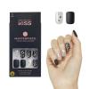 KISS Masterpiece One-Of-A-Kind Luxe Manicure – Long, Square – Members Only, Waterproof, Durable, Flexible, No Damage, Trendy & Intricate Nail Art From Home, Lasts Up to 7 Days | 30 Count(Show My Throne)