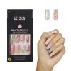 KISS Masterpiece One-Of-A-Kind Luxe Manicure – Long, Square – Members Only, Waterproof, Durable, Flexible, No Damage, Trendy & Intricate Nail Art From Home, Lasts Up to 7 Days | 30 Count(Sweetest Pie)