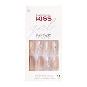 KISS Gel Fantasy Sculpted Nails- FRIENDS(Pink)