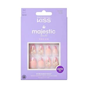 KISS Majestic Press On Nails(Light Pink)
