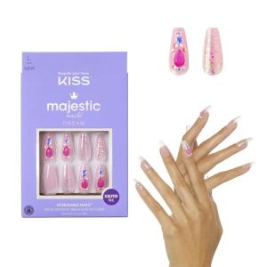 KISS Majestic Press On Nails(Pink)