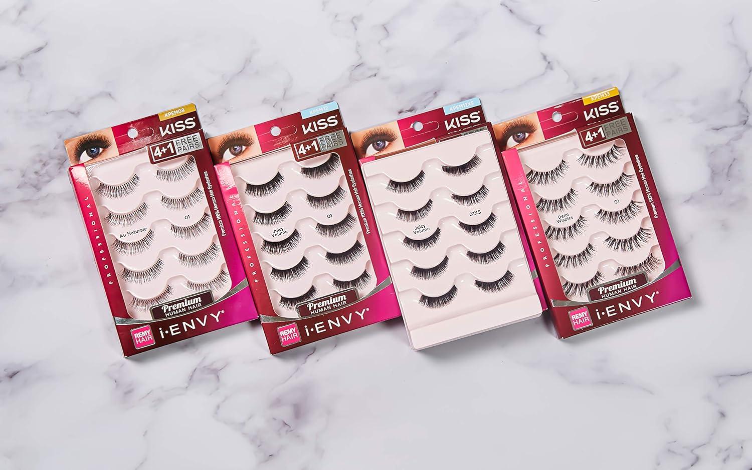 imageKISS I ENVY Multi Pack Eyelashes Juicy Volume 01 KPEM12KPEM12