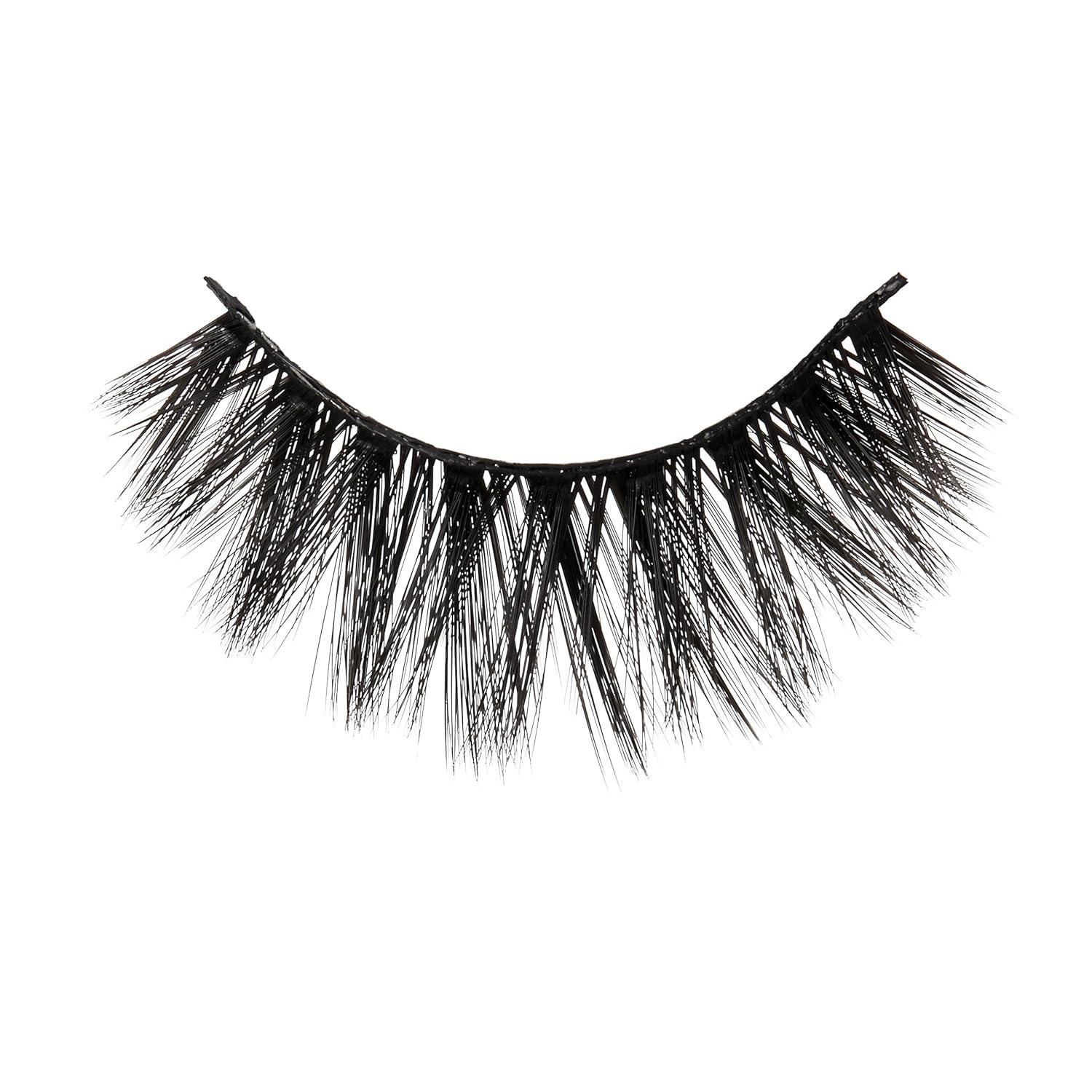 imageKISS Lash Couture Triple Push Up Collection 3D Volume False Eyelashes with Triple Design Technology MultiAngles ampamp Lengths Reusable Style Camisole 1 Pair Fake Eyelashes