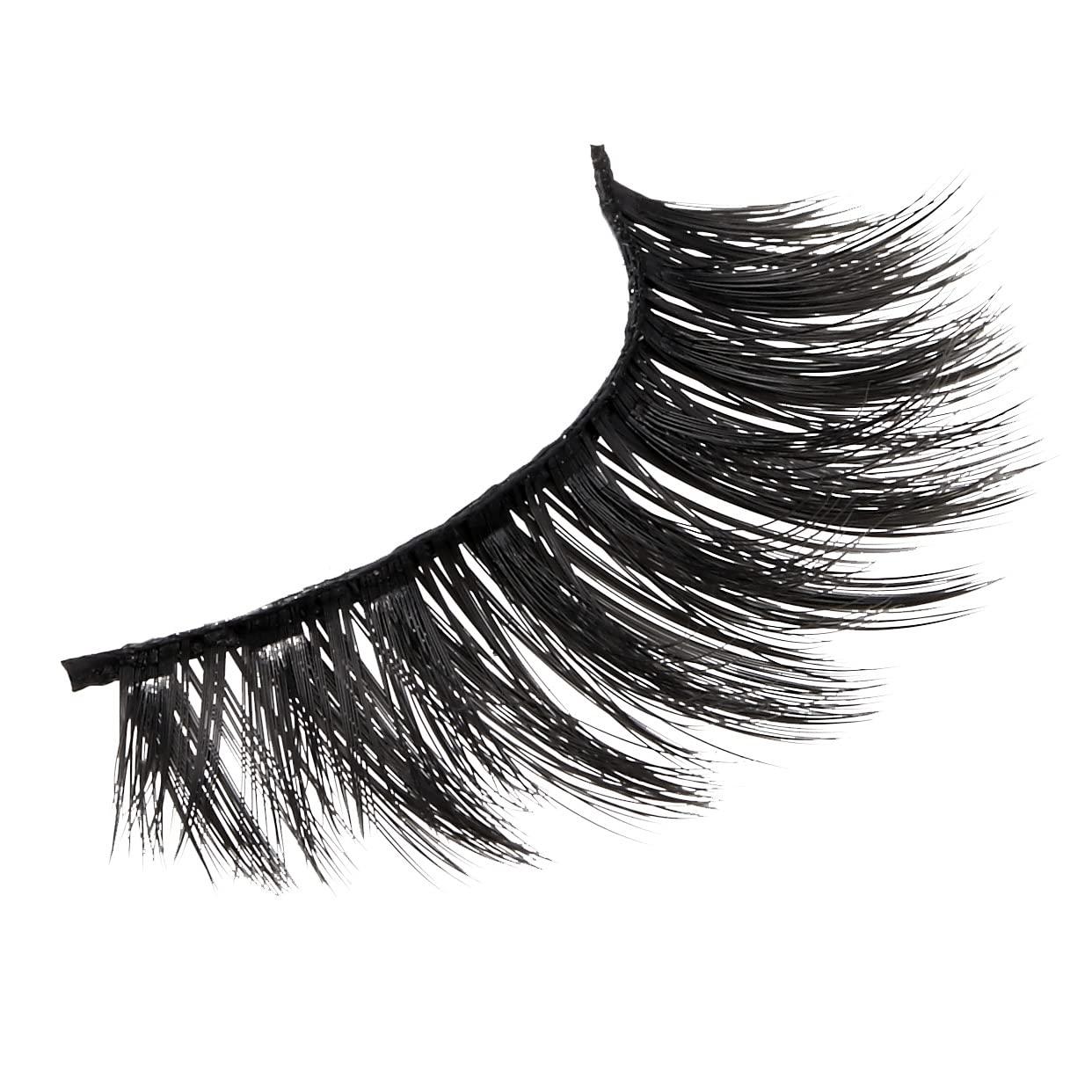 imageKISS Lash Couture Triple Push Up Collection 3D Volume False Eyelashes with Triple Design Technology MultiAngles ampamp Lengths Reusable Style Camisole 1 Pair Fake Eyelashes