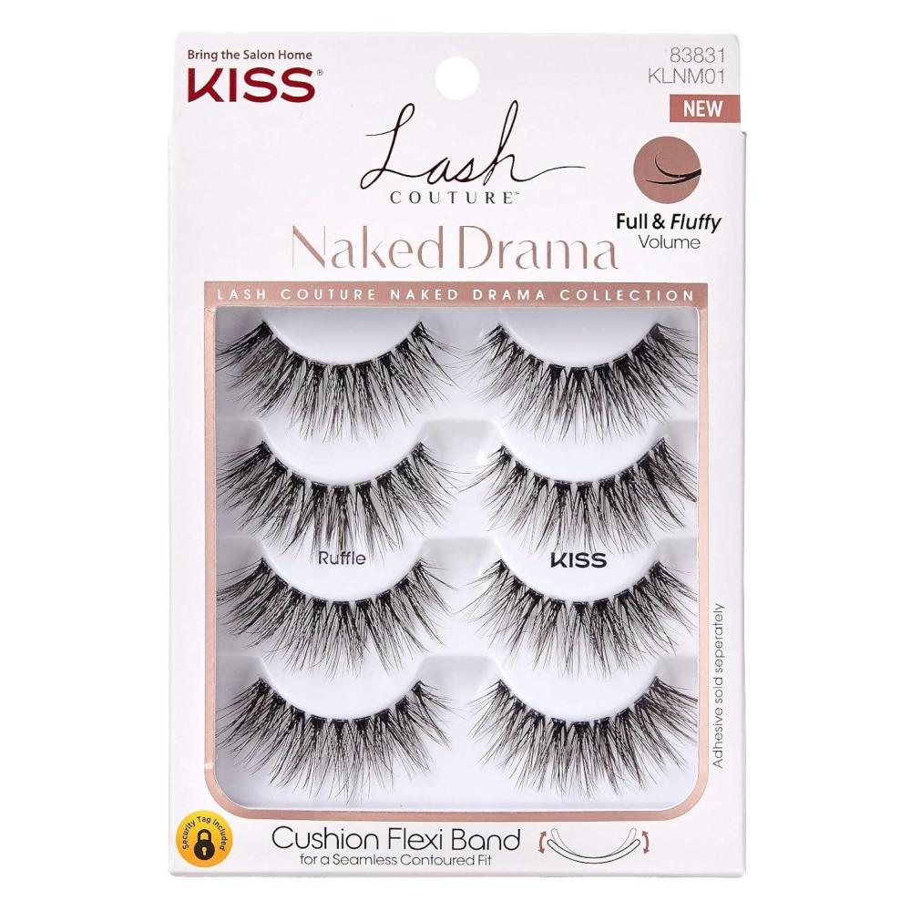 imageKiss Lash Couture Naked Drama Collection Ruffle Pack of 2