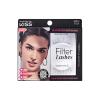 KISS Filter Lashes, AI-Inspired Open-Eyed Spiky False Eyelashes, 1 Pair, Long Length (14mm), Wispy 3D Volume, Natural Look, Lash Glue Included, LASH x GLOSS(1 pair (Pack of 1))