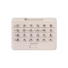 KISS The New Natural, False Eyelashes, ‘Neo’, 12mm-14mm, Includes 24 Wisps, Easy to Apply, Reusable Lash Clusters(4 pair (Pack of 1))