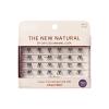 KISS The New Natural False Eyelashes, Easy to Apply, Reusable Fake Lashes, Cruelty Free, Includes 24 Short & Medium Length (12mm-16mm) Natural Volume Trio Lash Clusters – Style ‘Noir’