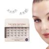 KISS The New Natural, False Eyelashes, ‘Neo’, 12mm-14mm, Includes 24 Wisps, Easy to Apply, Reusable Lash Clusters(4 pair (Pack of 1))