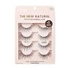 KISS The New Natural, False Eyelashes, ‘Pearl Earring’, 12mm, Includes 4 Pairs Of Lashes, Easy to Apply, Reusable Lash Clusters(High Bun)
