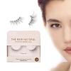 KISS The New Natural False Eyelashes Single Pack, 12 mm, Natural Volume, Easy to Apply, Reusable Fake Lashes, Cruelty Free, Includes 1 Pair Half Lashes – Style ‘Freckles'(Glowy Skin)