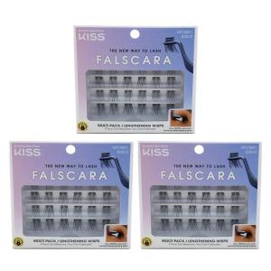 KISS Falscara Lengthening Wisps Multi-Pack (Pack of 3)(1 count (Pack of 3))