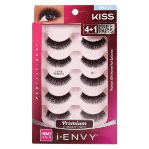 KISS I ENVY Multi Pack Eyelashes Juicy Volume 01 KPEM12(KPEM12)