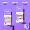 KISS CORE, Press On Nails, Nail glue included, ‘Cheerful’, Red, Medium Size, Almond Shape, Includes 32 Nails, 2g Glue, 1 Manicure Stick, 1 Mini File