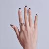 KISS CORE, Press On Nails, Nail glue included, ‘Full of Fun’, Black, Short Size, Coffin Shape, Includes 32 Nails, 2g Glue, 1 Manicure Stick, 1 Mini File