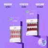KISS CORE, Press On Nails, Nail glue included, ‘Pinot Noir’, Red, Medium Size, Almond Shape, Includes 32 Nails, 2g Glue, 1 Manicure Stick, 1 Mini File