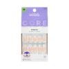 KISS CORE, Press On Nails, Nail glue included, ‘Burble’, Pink, Medium Size, Almond Shape, Includes 32 Nails, 2g Glue, 1 Manicure Stick, 1 Mini File