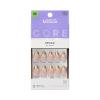 KISS CORE, Press On Nails, Nail glue included, ‘Together’, Beige, Medium Size, Almond Shape, Includes 32 Nails, 2g Glue, 1 Manicure Stick, 1 Mini File