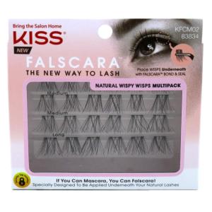 Kiss Falscara Natural Wispy Wisps Multi-Pack (Pack of 2)