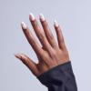 KISS GLAM, Press On Nails, Nail glue included, ‘Serendipity Awaits’, White, Medium Size, Almond Shape, Includes 32 Nails, 2g Glue, 1 Manicure Stick, 1 Mini File