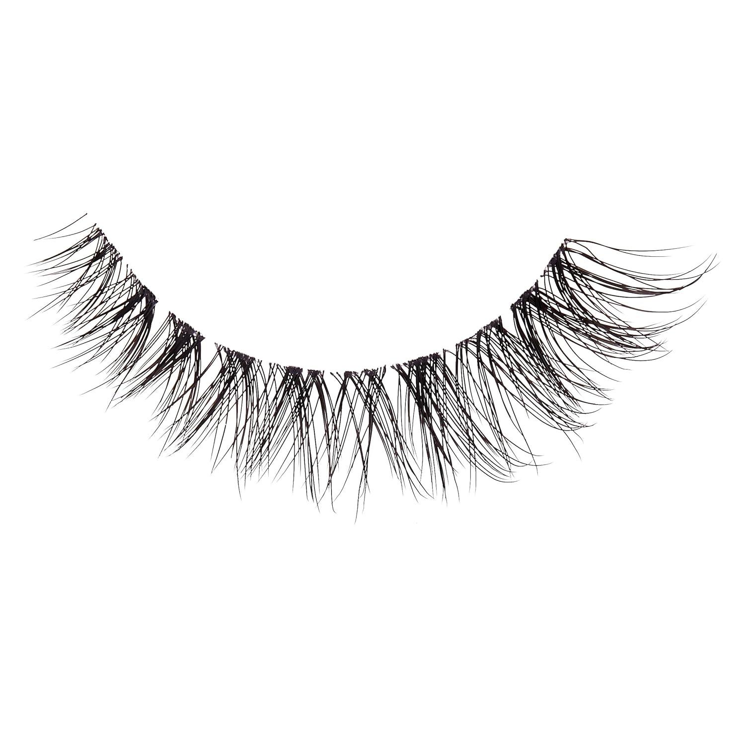 imageKISS Looks So Natural Trio Lash Medium Combo Pack False Eyelashes with Tapered End Technology 3D Lengths amp Angles Easy Grip Tray with BuiltIn Glue Pocket 30 Trio Lashes in Short amp Medium LengthsNo Filters
