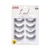 KISS Lash Couture, False Eyelashes, ‘Sequin’, 16mm, Includes 4 pairs of lashes, Easy to Apply, Reusable Lash Clusters