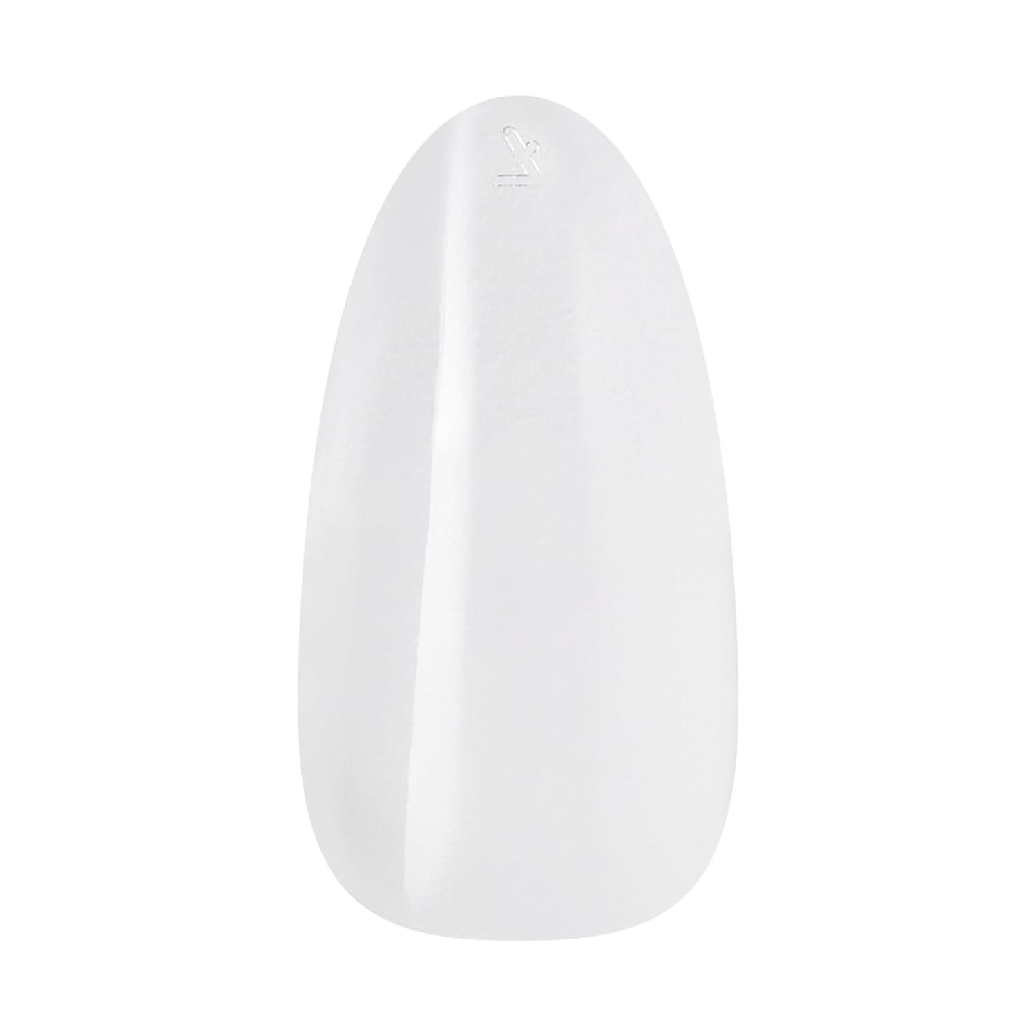 imageKISS PROFESSIONAL Press On Nails Nail glue included Unlimited Clear Medium Size Almond Shape Includes 140 Nails 3g Glue