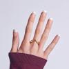 KISS CORE, Press On Nails, Nail glue included, ‘Hopeful’, White, Medium Size, Squoval Shape, Includes 32 Nails, 2g Glue, 1 Manicure Stick, 1 Mini File