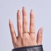 KISS GLAM, Press On Nails, Nail glue included, ‘Blossoming Love’, Beige, Medium Size, Round Shape, Includes 32 Nails, 2g Glue, 1 Manicure Stick, 1 Mini File