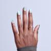 KISS GLAM, Press On Nails, Nail glue included, ‘Celestique’, Blue, Short Size, Round Shape, Includes 32 Nails, 2g Glue, 1 Manicure Stick, 1 Mini File
